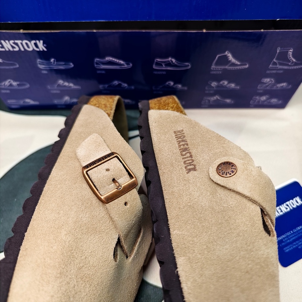 Birkenstock Boston narrow | Cork footbed and suede upper | New with tags - Picture 5 of 5